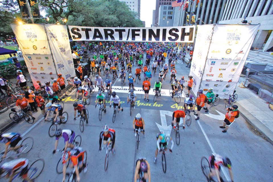 Mayor Whitmire Supports Tour de Houston